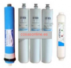 Pack 4 filtros osmosis inversa+postfiltr - mejor precio | unprecio.es