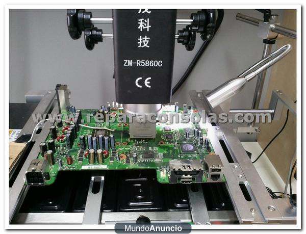 REBALLING Reparacion profesional consolas PS3, XBOX 360, Portatiles. BILBAO