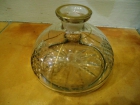 Antigua botella de cristal tallado, probablemente de perfume - mejor precio | unprecio.es
