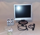 Monitor lcd compass cd-780a + altavoces creative sbs vivid 80 - mejor precio | unprecio.es