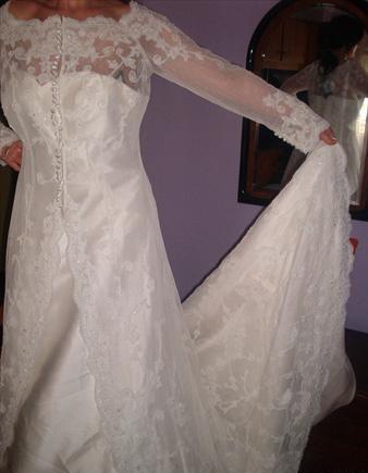vestido de novia pronovias