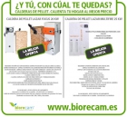 Dos calderas de Biomasa en Oferta - mejor precio | unprecio.es