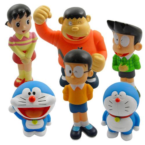 Lote de muñecos Doraemon Novita Shisuka Suneo Gigante..