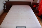 Cama malm 140x200 + somier + mesitas de noche + colchon - mejor precio | unprecio.es