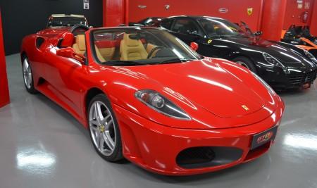 Ferrari f430 spider- gtocars-nacional-libro de revisiones en barcelona