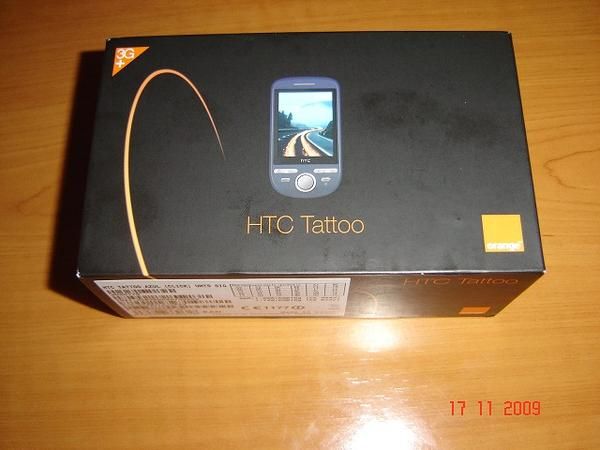 Vendo HTC Tattoo Azul Orange sin desprecintar