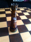 Tablero de ajedrez de madera 100 % artesanal de la guerra de bosnia - mejor precio | unprecio.es