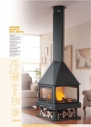 Chimenea central cerrada cuatro caras - mejor precio | unprecio.es