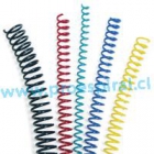 Espirales plasticos para encuadernacion - Proespiral.cl - mejor precio | unprecio.es