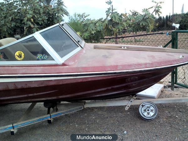 VENDO  BARCO, MOTOR Y REMOLQUE!!!