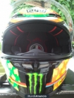 Casco Valentino Rossi 2012 AGV GP tech Nuevo + kit pegatinas y camiseta Monster - mejor precio | unprecio.es