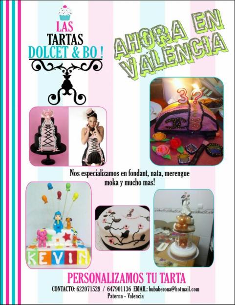 tartas personalizadas! !!