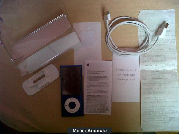 vendo ipod nano 8gb con cámara de video