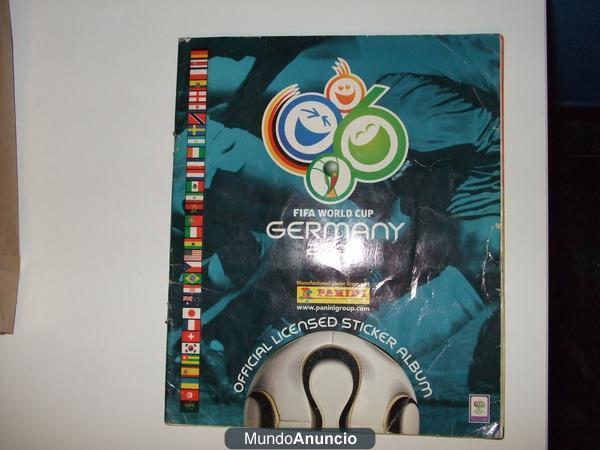 ALBUM PANINI MUNDIAL ALEMANIA 2006 COMPLETO