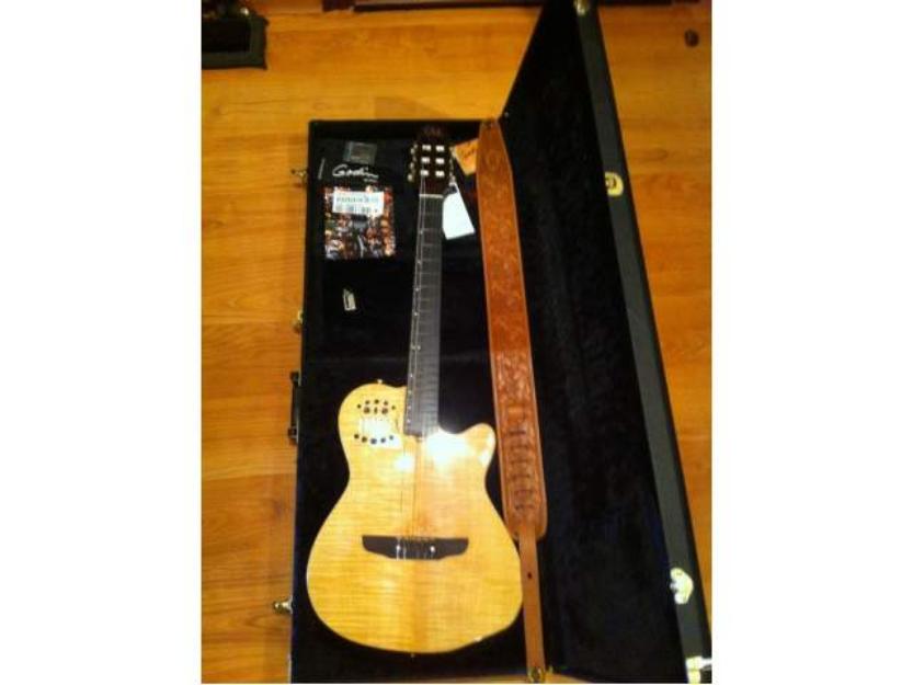 Guitarra godin acs natural flame limited edition sf