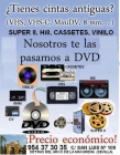 Pasamos videos a dvd !!! precios muy económicos !!! - mejor precio | unprecio.es