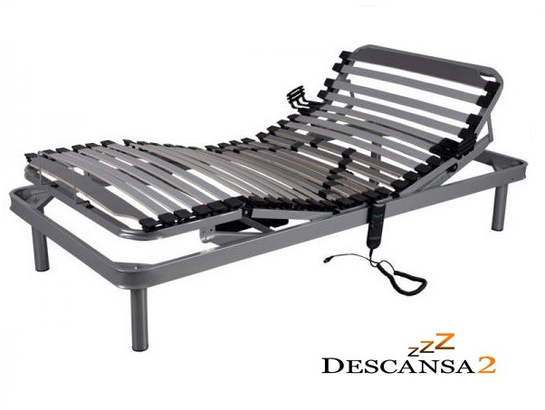 Cama articulada con colchón visco y almohada de REGALO.