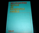 Manual de Terapeutica medica M. Geoffrey Rosenfeld - mejor precio | unprecio.es