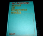 Manual de Terapeutica medica M. Geoffrey Rosenfeld - mejor precio | unprecio.es