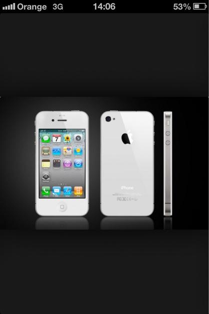 Iphone 4 white 8GB