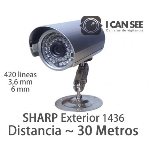 Cámara de vigilancia ICS 1436 Sharp por 34 euro http:  www.icansee.es camaras-de-vigilanci