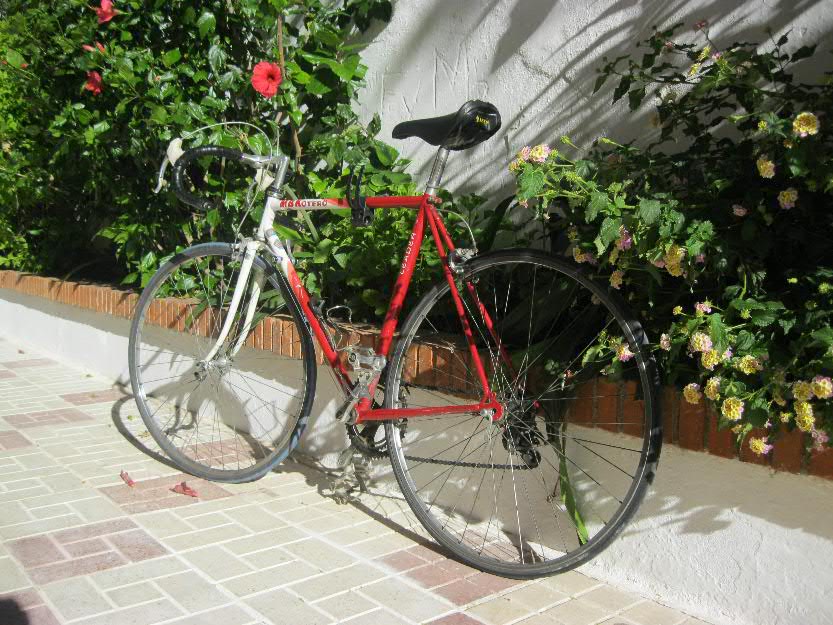 Bici de carretera + candado U-lock