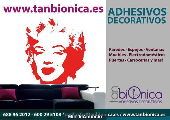 Vinilos Decorativos, pegatinas, adhesivos - www.tanbionica.es