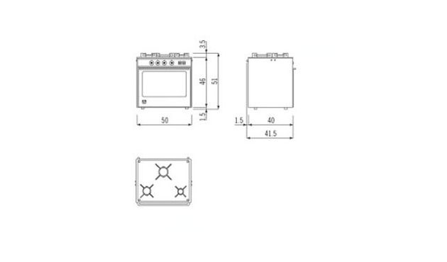 Alpes Inox C 40/3GFG-DS