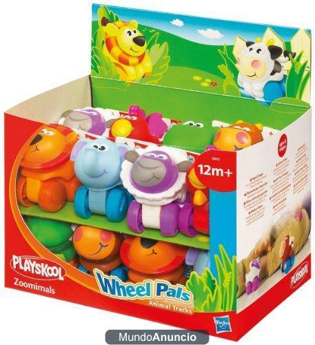 Hasbro Playskool Animalitos blanditos Mini - Mini animales de juguete con ruedas (16 unidades)