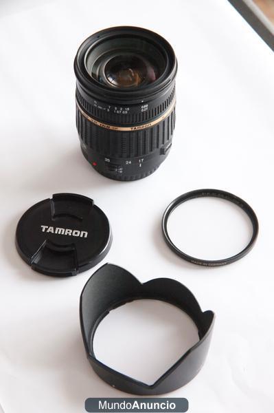 Objetivo Tamron 17-50mm 2.8 + Parasol + Filtro B+W
