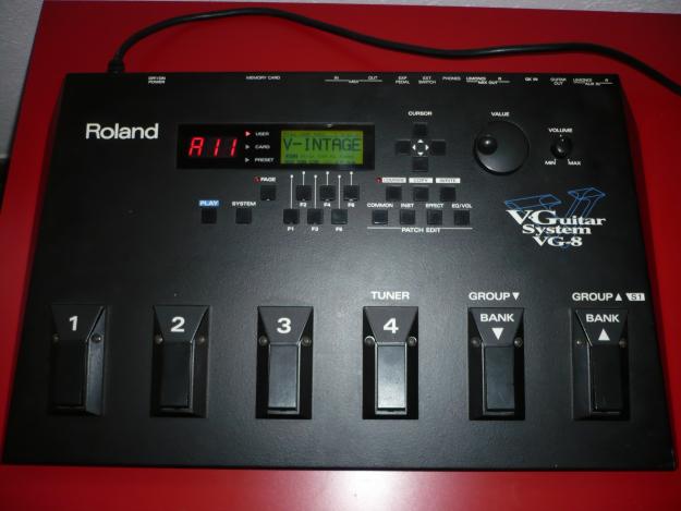 Roland vg8 USA + vg8s1 expansion + 4 manuales + alimentador usa/europa