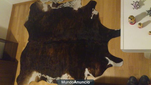 ALFOMBRA PIEL DE VACA NATURAL