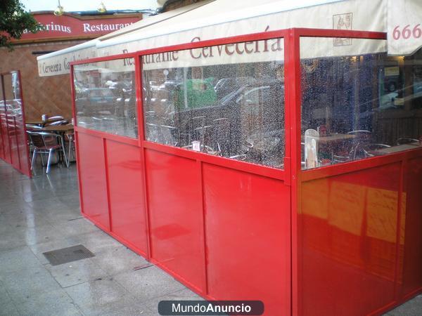 CERRAMIENTOS EXTERIORES PARA CAFETERIAS