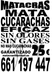Eliminar, matar cucarachas,  efectivo y barato, en Sevilla y pueblos 25 € - mejor precio | unprecio.es