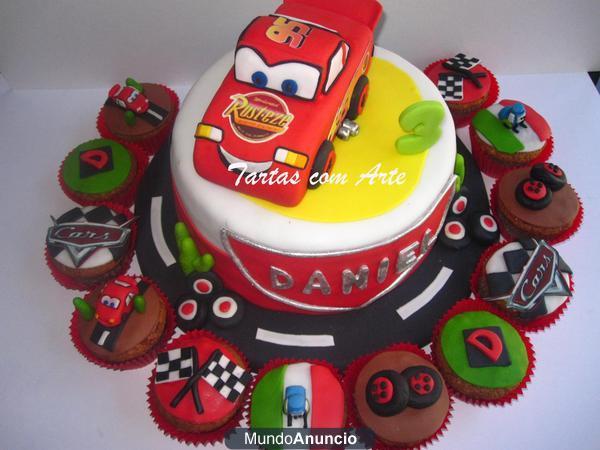 Tartas Con Arte Palma. Fondant