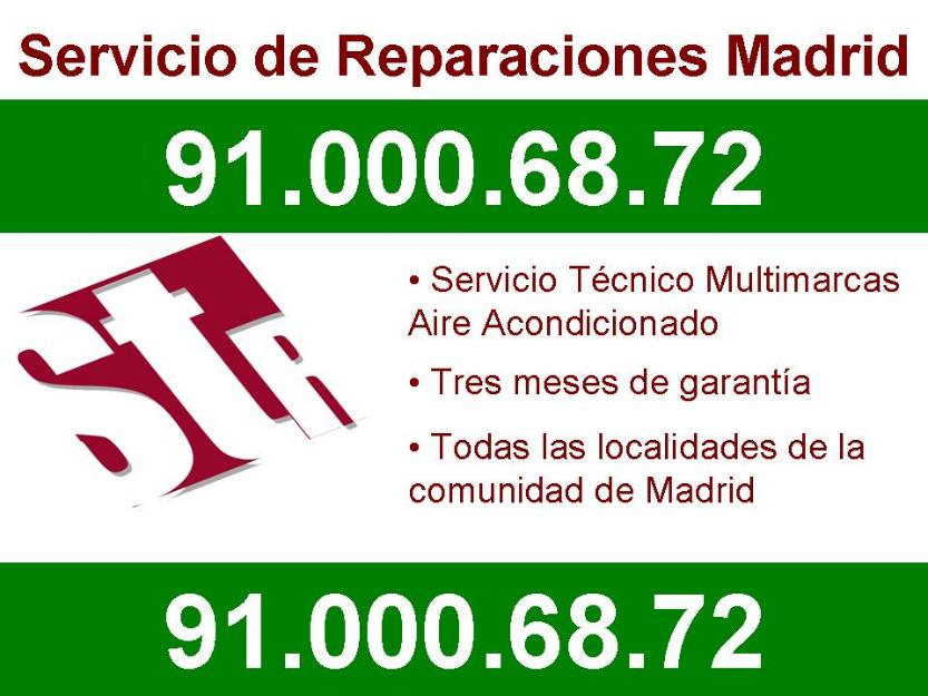 Reparación, Gas y Mantenimiento de Aire Acondicionado Hitachi en Madrid