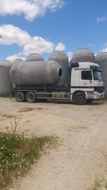 tinajas de hormigon, depositos de agua , aljibes