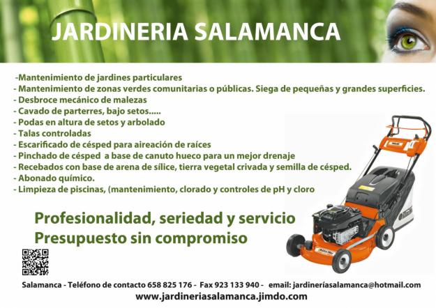 Empresa dedicada al mundo de la jardineria