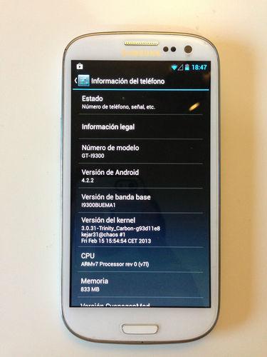 Samsung galaxy s3 16 gb + 8 gigas