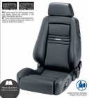 ASIENTO RECARO ERGOMED E PIEL NEGRA - mejor precio | unprecio.es