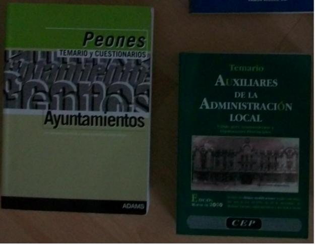 libros para oposiciones