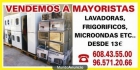 stock importante de lavadoras, frigorificos, secadoras, microondas etc.. - mejor precio | unprecio.es