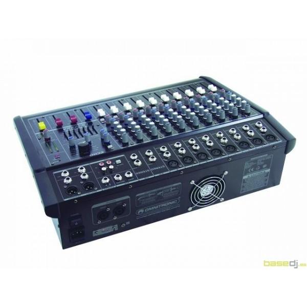 MEZCLADOR AMPLIFICADO 12 CANALES OMNITRONIC - BASEDJ MALAGA