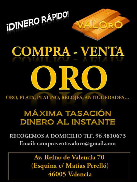 COMPRO ORO