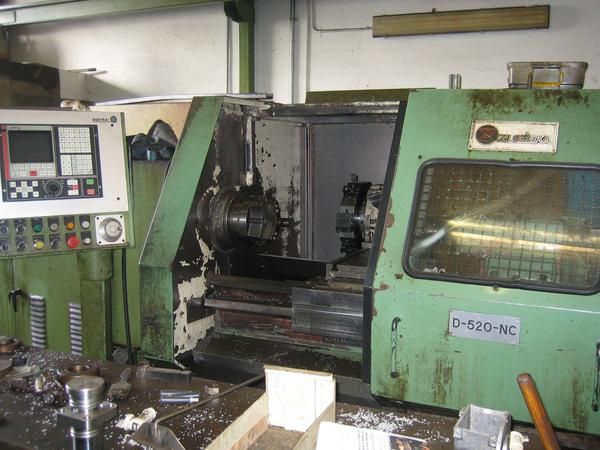 TORNO SMT CON CONTROL FAGOR 8025 Y CON 4º EJE