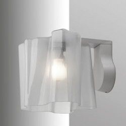 Artemide Logico parete mini full incandescente: difusor seda - iLamparas.com