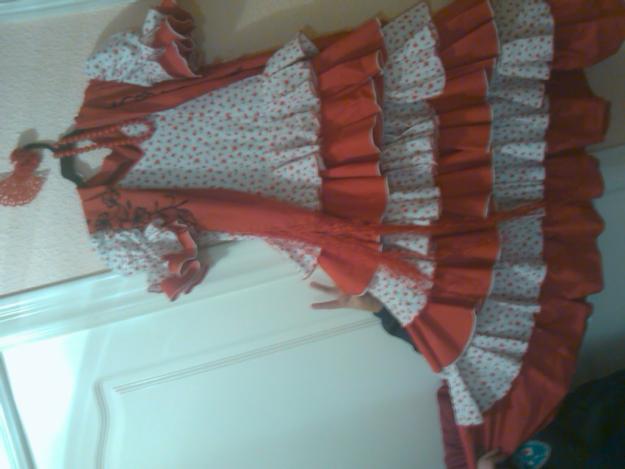 vestido gitana niña talla 6