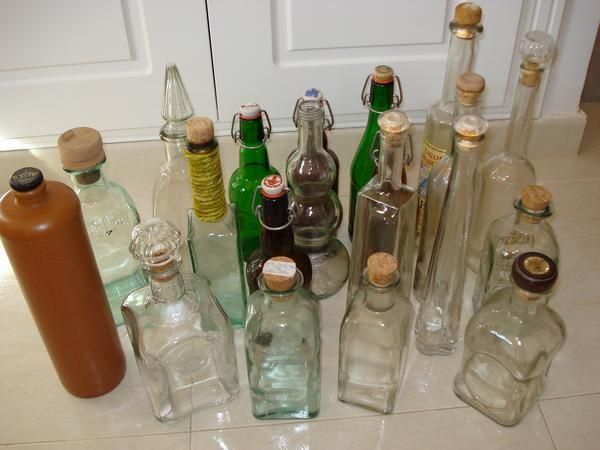 Botellas para embotellar licores