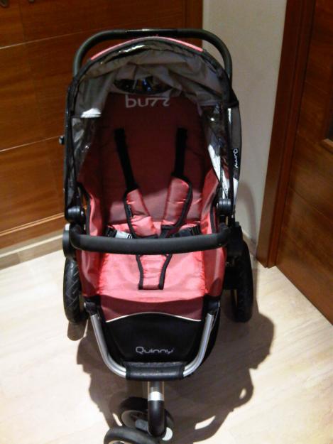 Carrito quinny buzz red flame reflection + cuco + accesorios