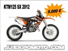 KTM 125 SX 2012 NUEVA - mejor precio | unprecio.es